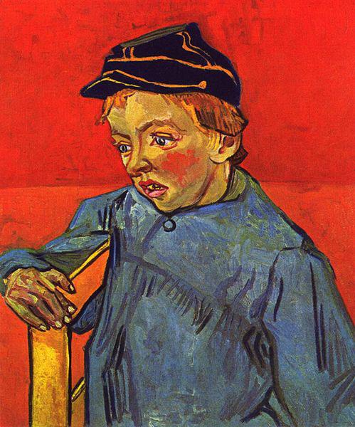 Vincent Van Gogh Schuljunge oil painting picture